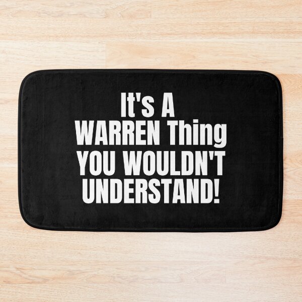 Item preview, it's a warren thing you wouldn't understand designed and sold by manandi1.