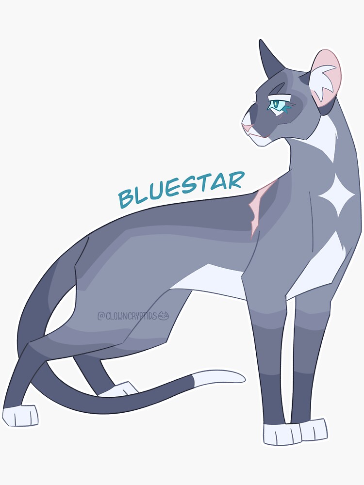 Bluestar Warriors Sticker 