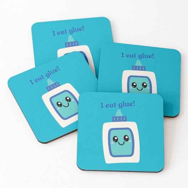 Item preview, I eat glue! designed and sold by ColorRealm.