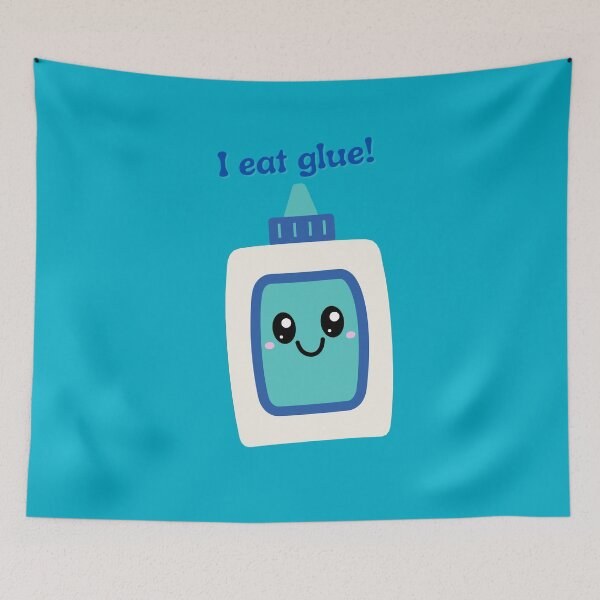Item preview, I eat glue! designed and sold by ColorRealm.