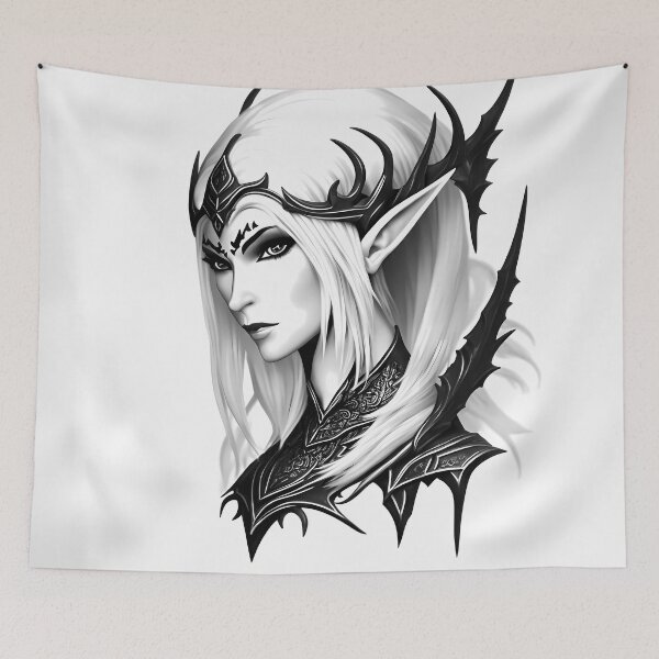 Item preview, Dark Fantasy Female Marbleborn Character 52 designed and sold by Inspire-Imagery.