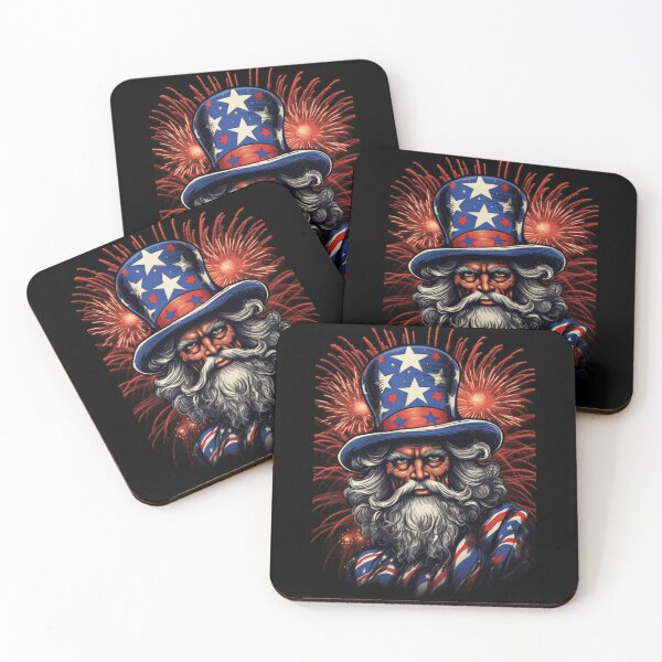 Item preview, Uncle Sam on the 4th of July designed and sold by EnviPrints.
