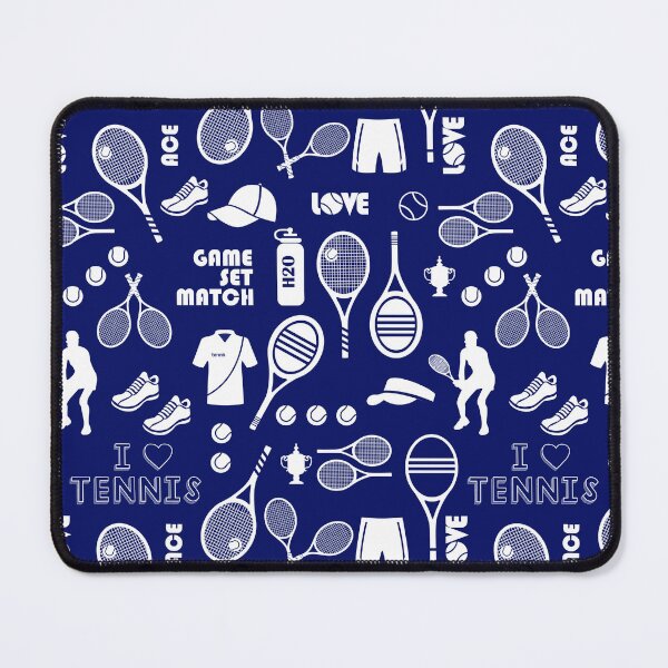 Item preview, All white and blue tennis essentials designed and sold by EvieWoj.
