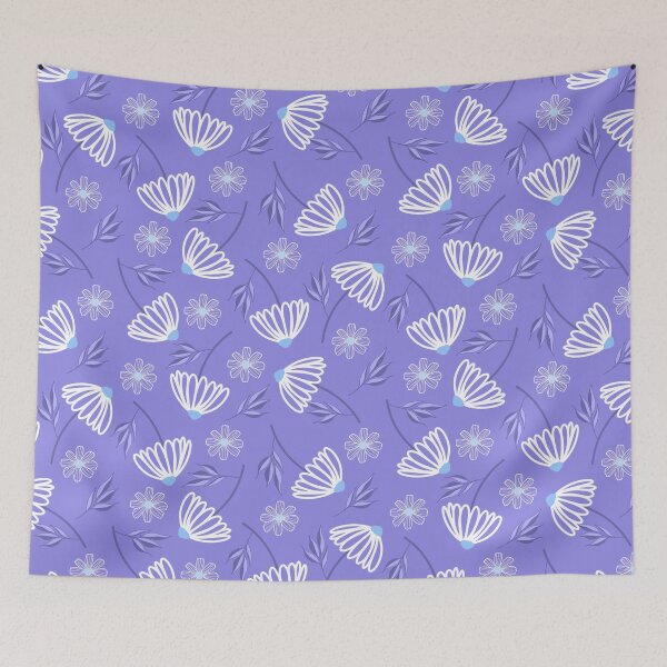 Item preview, Daisy Flower - Purple designed and sold by JaselviiStudio.