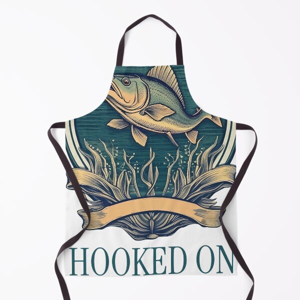 Item preview, hooked on fishing designed and sold by adigitaldreamer.