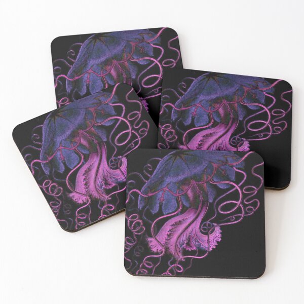Item preview, Ernst Haeckel Floscula promethea fuchsia purple designed and sold by PureVintageLove.