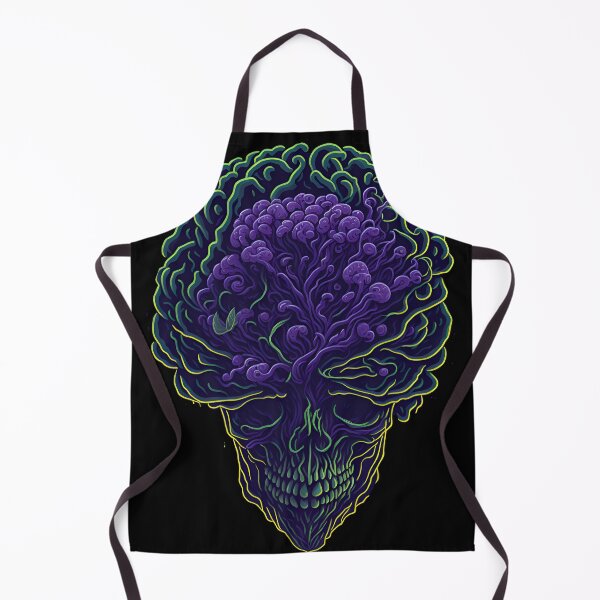 Item preview, Organic UV Skull t-shirt. designed and sold by ZenStickConcept.