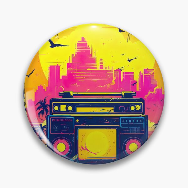 Item preview, 80s boom box designed and sold by Clawsorrow.