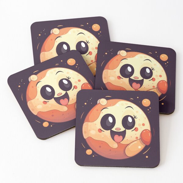 Item preview, Pluto's Kawaii Adventure: Tiny Planet, Big Cuteness designed and sold by TrendyArtInk.