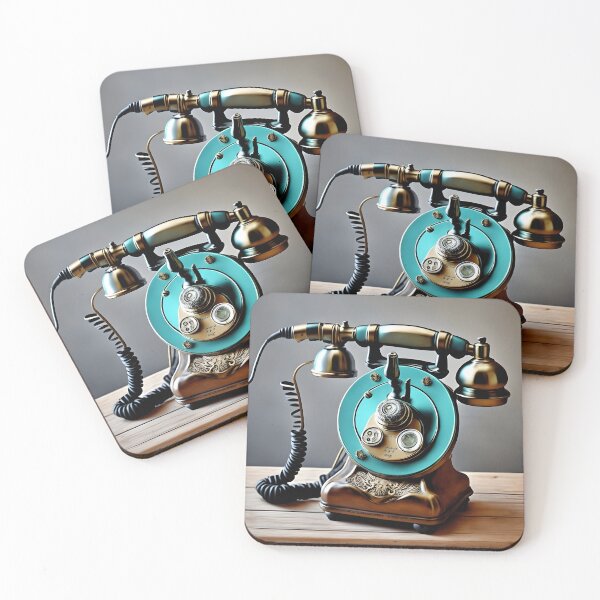 Item preview, Colorful Vintage Nostalgia Antique Rotary Dial Telephone  designed and sold by Justteesme.