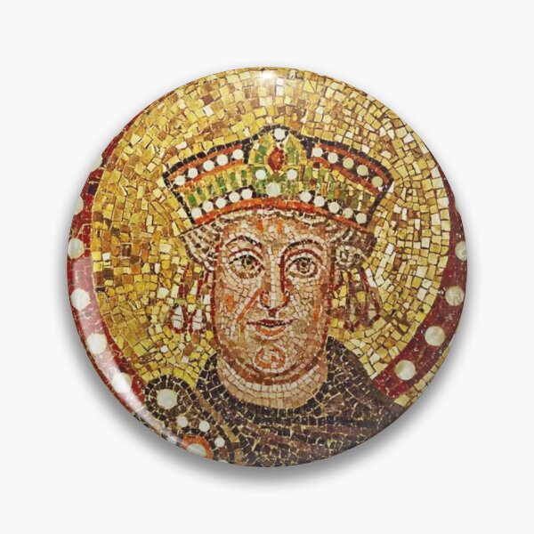 Item preview, IVSTINIAN. Justinian Roman Mosaic designed and sold by Man-of-the-West.