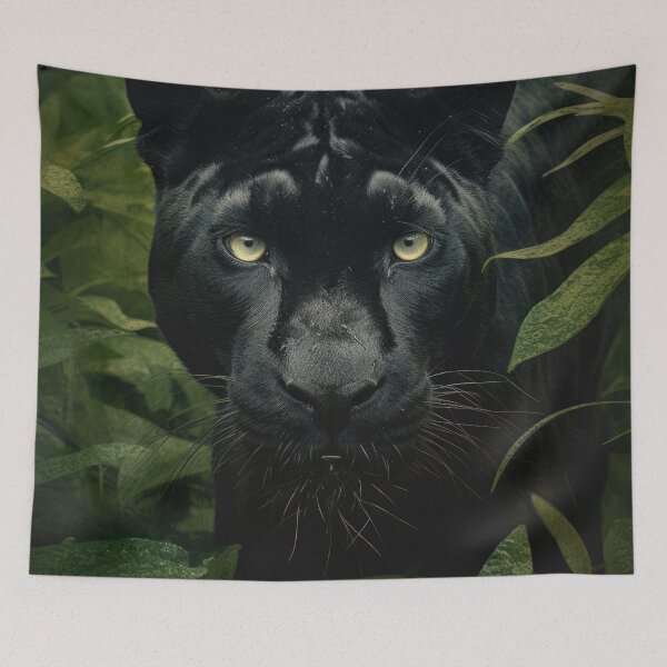Artikelvorschau, Black Panther in a Jungle entworfen und verkauft von EnviPrints.
