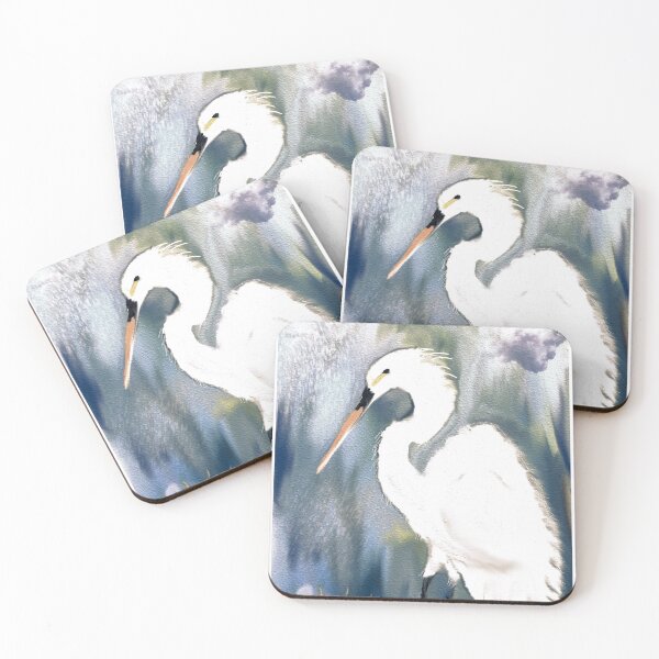 Item preview, Egrets in the Storm designed and sold by Girlfriendrock.