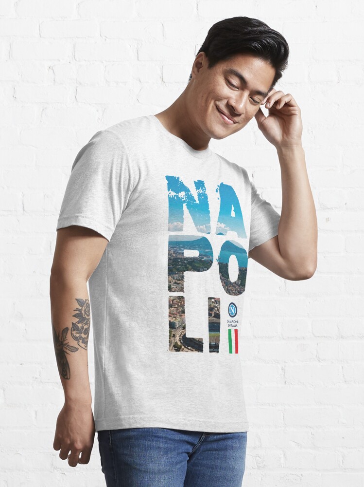 T shirt napoli on sale calcio