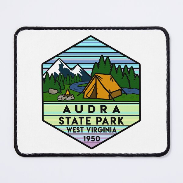 Item preview, Audra State Park West Virginia Hexagon designed and sold by VanyaKar.
