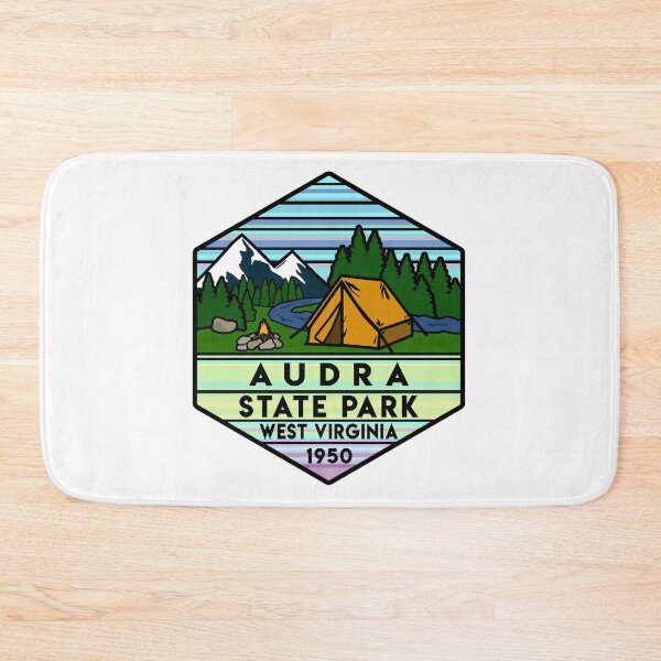 Item preview, Audra State Park West Virginia Hexagon designed and sold by VanyaKar.
