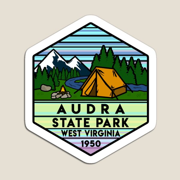 Item preview, Audra State Park West Virginia Hexagon designed and sold by VanyaKar.