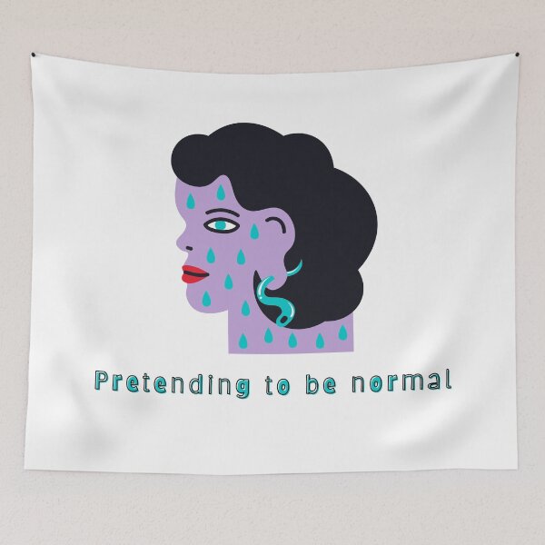 Item preview, Pretending to be normal designed and sold by ColorRealm.