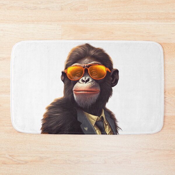 Item preview, Hipster Monkey - Retro Elegance designed and sold by Neuronexia.