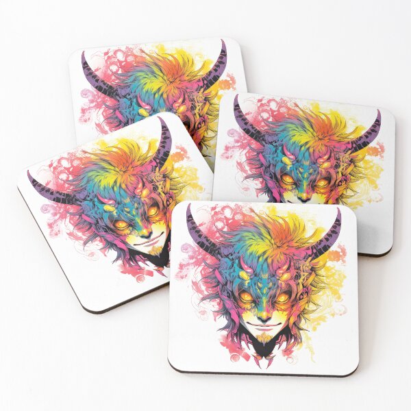 Item preview, Demon Face - Mystery and Power designed and sold by Neuronexia.