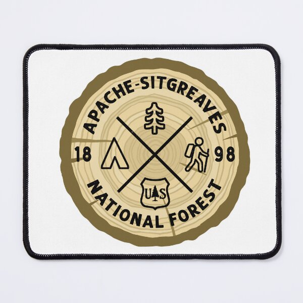 Item preview, Apache-Sitgreaves National Forest Log Slice designed and sold by VanyaKar.