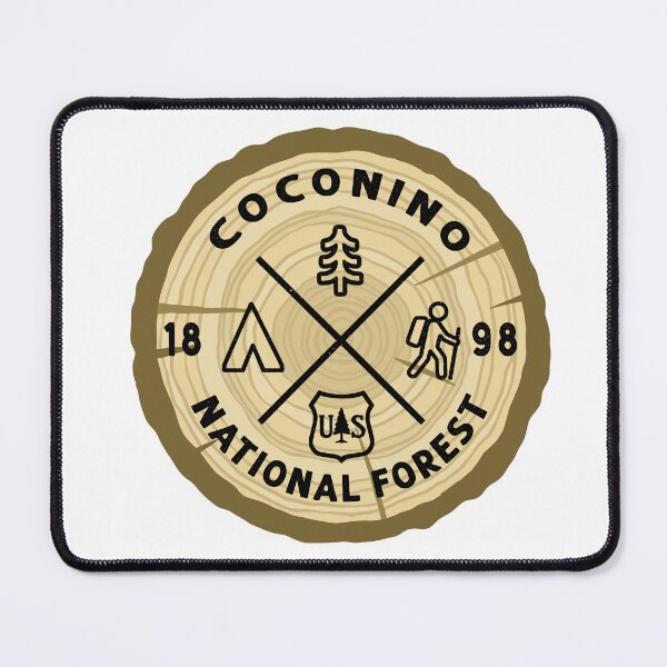 Item preview, Coconino National Forest Log Slice designed and sold by VanyaKar.