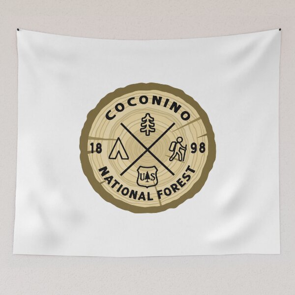 Item preview, Coconino National Forest Log Slice designed and sold by VanyaKar.
