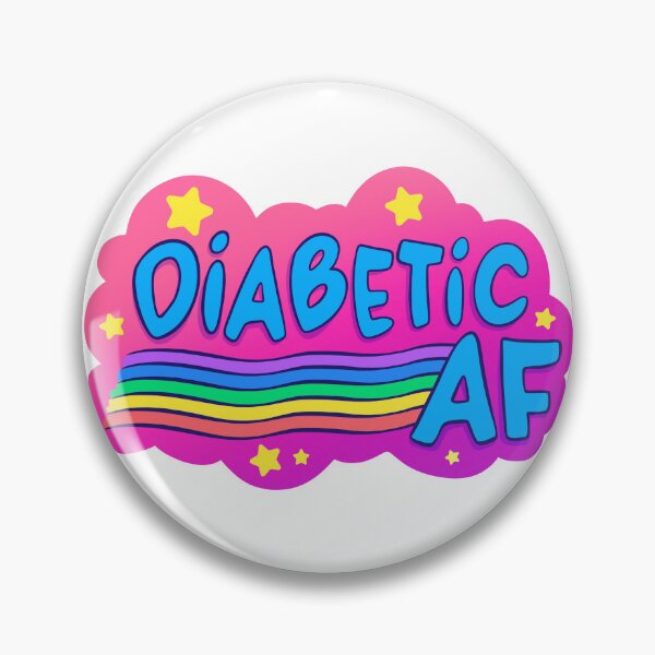 Item preview, Diabetic AF designed and sold by MillyD13.