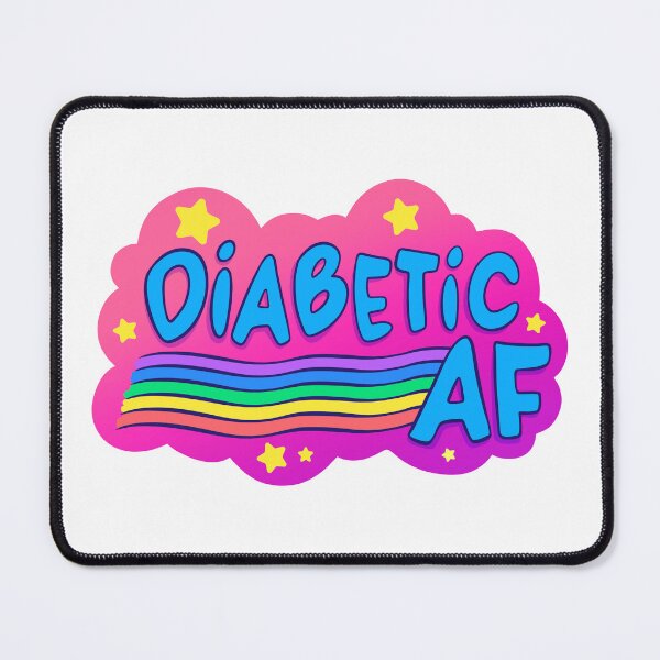 Item preview, Diabetic AF designed and sold by MillyD13.