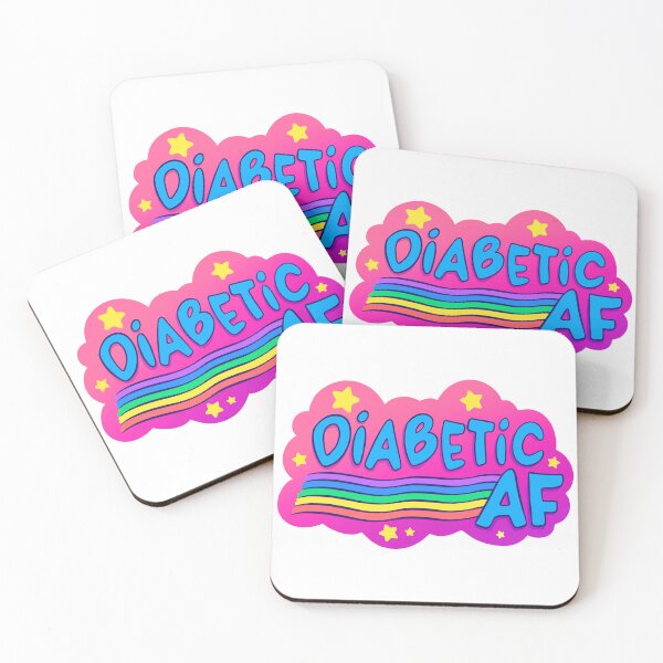 Item preview, Diabetic AF designed and sold by MillyD13.
