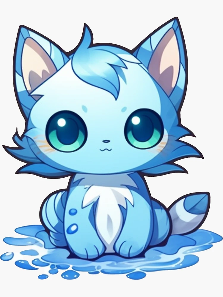 Cute Fantasy Creature Waterproof Stickers For Water - Temu