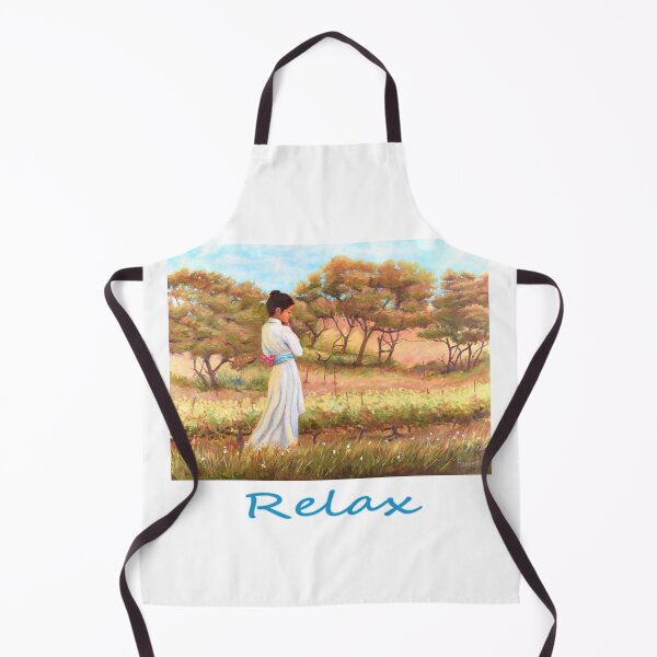 Artikelvorschau, Woman walking in Sonoma California vineyard zen yoga buddhism entworfen und verkauft von Fantasyart123.