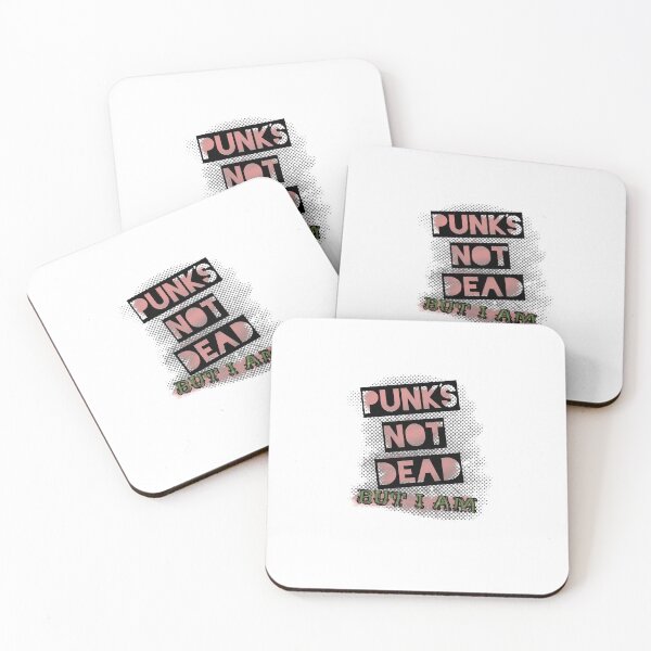 Item preview, Punk's Not Dead But I Am designed and sold by FolkDevil.