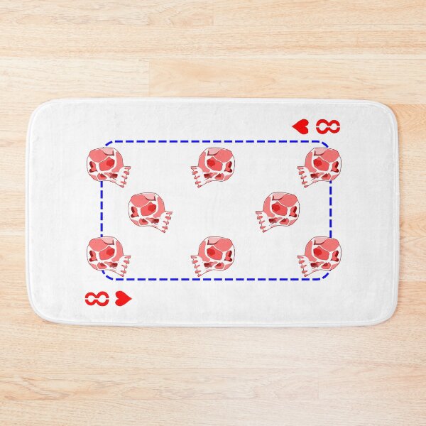 Item preview, 8 of hearts designed and sold by m-yoga-store.