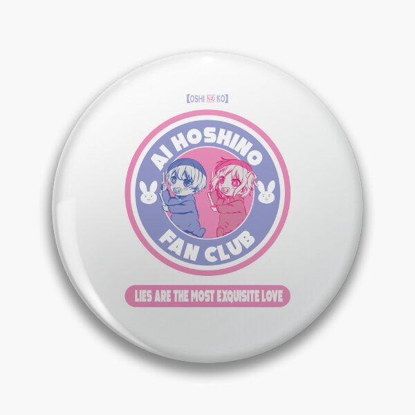 Item preview, OSHI NO KO: AI HOSHINO FAN CLUB (WHITE) designed and sold by FunGangStore.