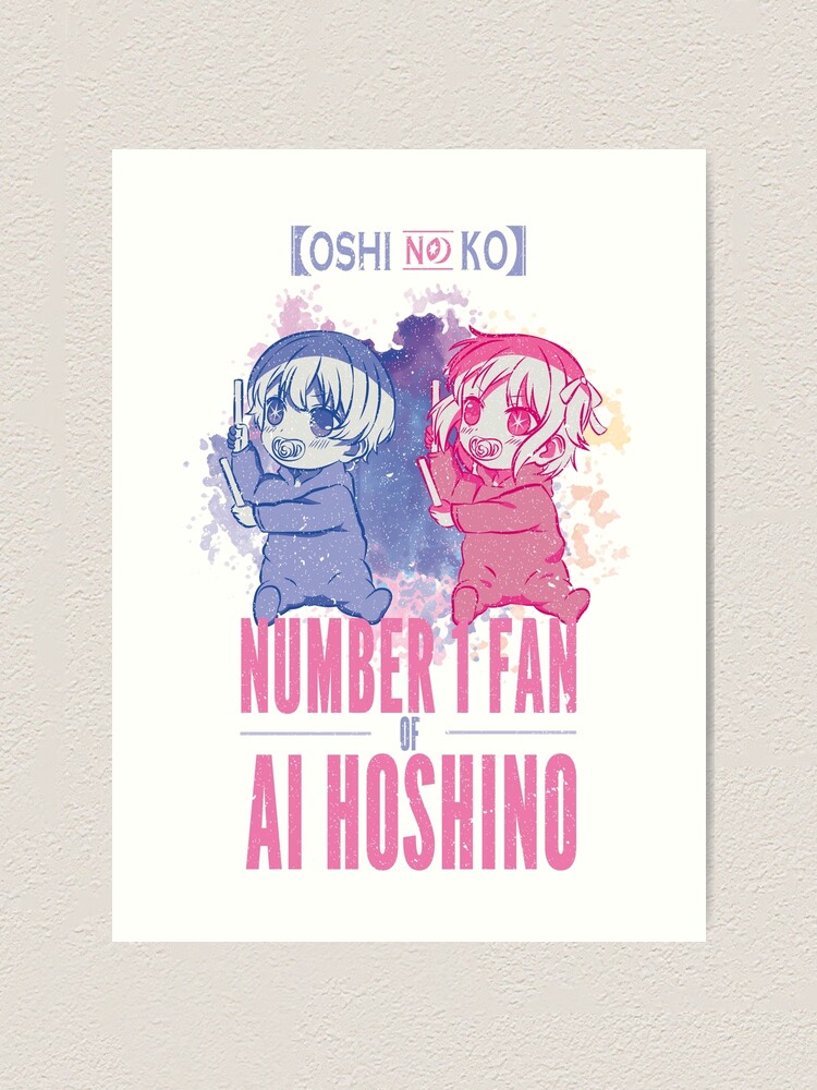 OSHI NO KO: NUMBER 1 FAN OF AI HOSHINO (GRUNGE STYLE) WHITE