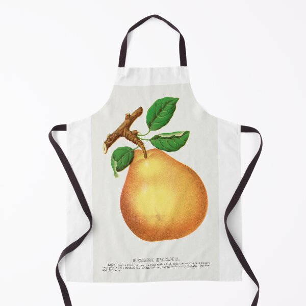 Item preview, Beurre D'Anjou pear lithograph from Botanical Specimen painting - Le Jardin Des Plantes by Paul Gervais designed and sold by Earth Nature Creations.