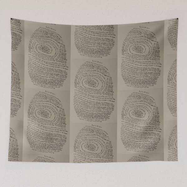 Item preview, Psalm 139 KJV Thumbprint  designed and sold by Art by Anita Burkett.
