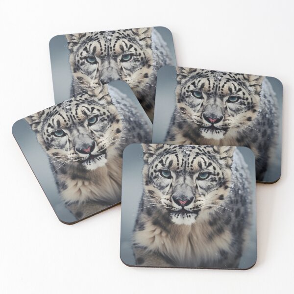 Item preview, Snow Leopard on the Hunt designed and sold by EnviPrints.