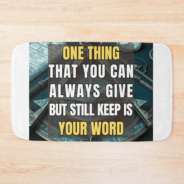 Item preview, Masonic Quote designed and sold by MasonicGears.