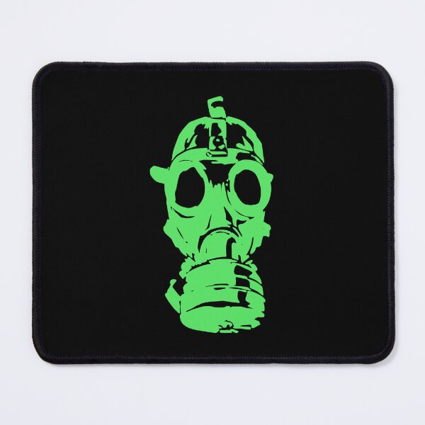Item preview, Stoplight Go Green Gas Mask designed and sold by Ninjakandy.