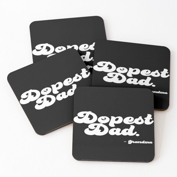 Item preview, Dopest Dad According to Grandma designed and sold by TheeDigitalDen.