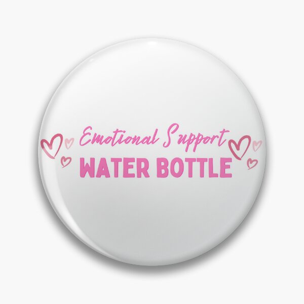 Item preview, Emotional Support Water Bottle (No Background Color!) designed and sold by totheluna.