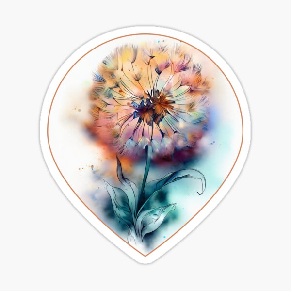 Dandelion Puff v.1 - Aesthetic Sticker