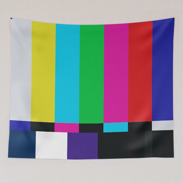 Item preview, TV Off-Air Color Blocks - Horizontal Orientation designed and sold by mymymagic.