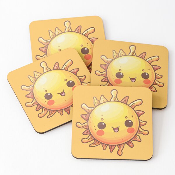 Item preview, Radiant Sun's Charm: Kawaii Delights of Daylight designed and sold by TrendyArtInk.