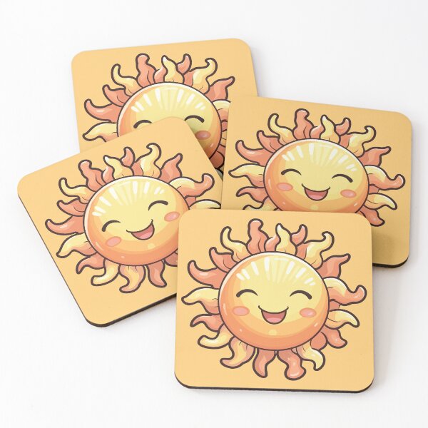 Item preview, Cosmic Cutie: Embracing the Kawaii Sun's Warmth designed and sold by TrendyArtInk.