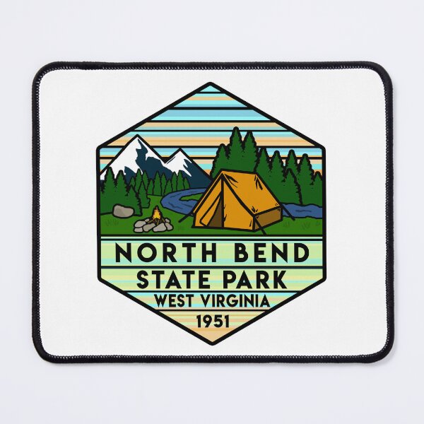 Item preview, North Bend State Park West Virginia Hexagon designed and sold by VanyaKar.