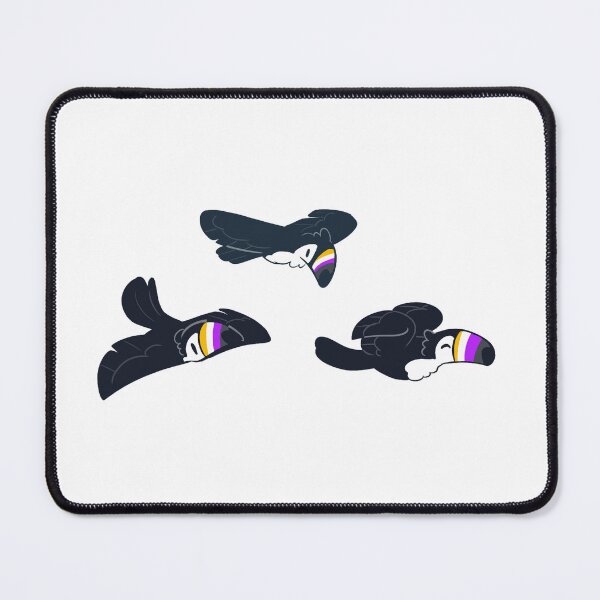Item preview, Nonbinary Pride Toucans designed and sold by Oli-gib.