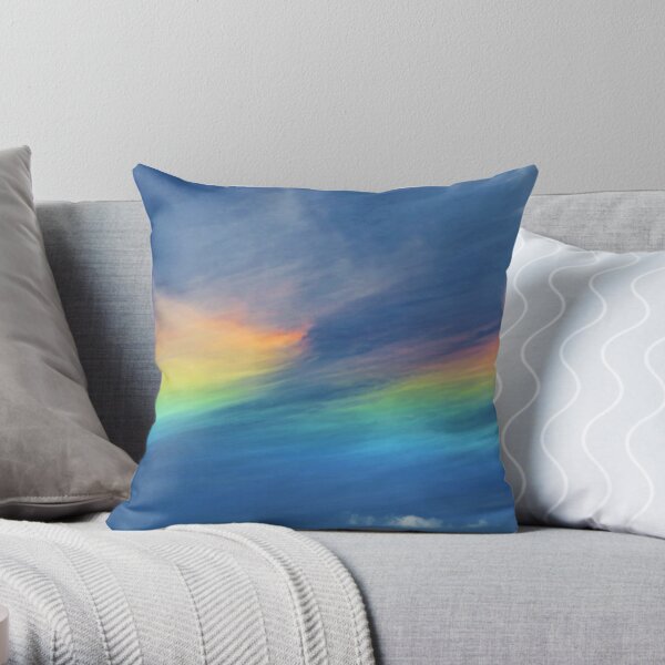 Sky Colors at Three in the Afternoon. Throw Pillow